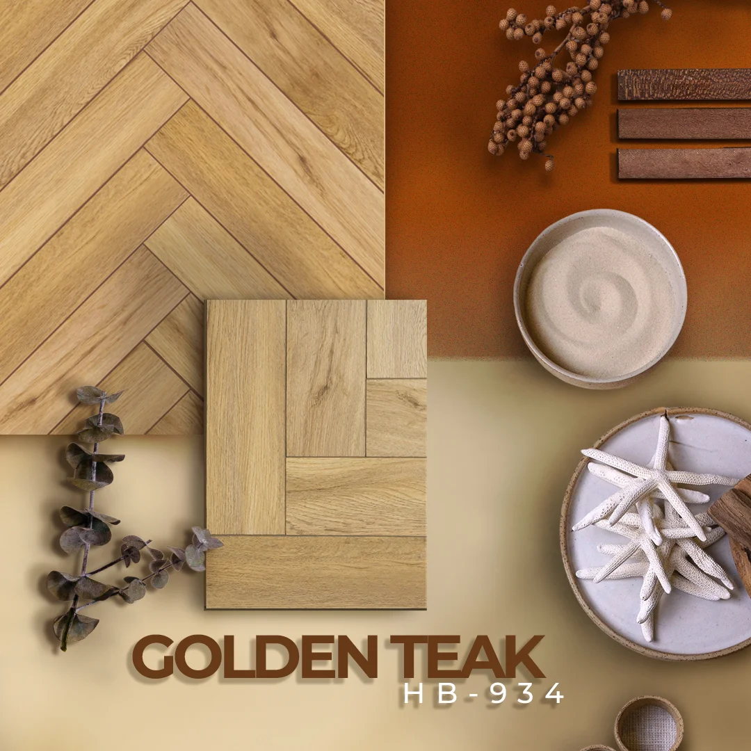 Mood Board Sunrise Golden Teak
