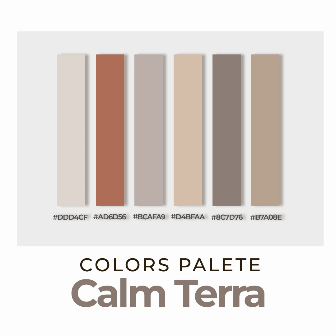 Mood Board Calm Terra